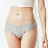 Cotton Panties Women Comfortable Underwears Sexy Low-Rise Underpants Female Lingerie Big Size Ladies Briefs