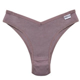 Women's Panties Cotton G-String Panties Underwear Women Comfortable Casual T Back Female V Waist Intimate
