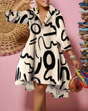 Independent Station New Fashion Printed Dress Women's