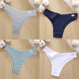Cotton Panties Women's Panties FINETOO Sexy Female Underpants Low Waist Underwear Women Pantys Lingerie