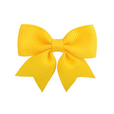1piece Colorful Ribbon Hair Bows With Clip For Baby Girls Mini Cute Hairpins Barrettes Headwear Kids Hair