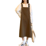 Zingj Suit Female Autumn 2024 New Retro Design Feeling Strap Skirt Round Collar Loose White Jacket Two Sets-Outfit
