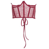 Corset Top Waist Trainer Binder Chest Flat Belly Sheath Bustier Femme Sexy Body Shapewear Gothic Clothing