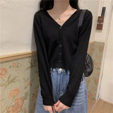 Zingj Coat Long-Sleeved Thin Jacket Autumn 2024 New Korean Version Loose Short With A Small Knit-Outfit