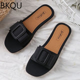 Female Summer House Women's Fashion Casual Korean Sandal Soft Home And Comfort Beach Flat Slippers For Women