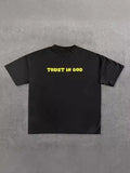 Street Printed Large T-Shirt Gothic 2025 Graphics T-Shirt Y2k Blouse Armed Gothic Men's Short Sleeves 211-1-Outfit