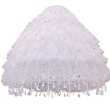 Star Moon Tassel Violence Lolita Skirts Crinoline Petticoat Underskirt Fluffy Pleated Skirt Ball Gown Ruffles