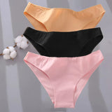 Sexy Low Waist Cotton Panties Female Underpants Solid Breathable Comfortable Women Underwear Ladies Pantys