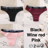Brazilian Panties Cotton Women's Underwear Sexy Suitable Female Underpants Briefs Thong Girl Solid Color Finetoo