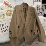 Zingj 2024 New Retro British Style Casual Versatile Small