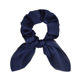 Color Women Hair Scrunchie Bows Ponytail Holder Hairband Bow Knot Scrunchy Girls Hair Ties Hair