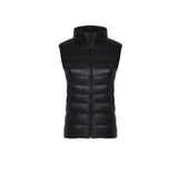 Spring And Autumn Winter New Female Korean Version Standing Collar Light Down Jacket Female Vest Vest Vest Female Plus Size Coat-Outfit