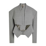 Fashion New Autumn And Winter Retro Thick Thick Collar Short Cotton Coat