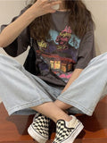 Motel Graphic Short Sleeve Tee- Outfit