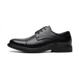 2025 Men's Business Dress British Style Leather Shoes Dress Groom's Wedding Shoes Derby Shoes