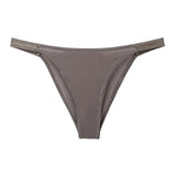 Women Luxury Sexy Panties Low-waist Underwear Thong Female G String Breathable Lingerie Temptation Solid Color