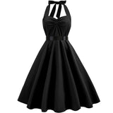 Print Vintage Dress Women 2021 Summer Pin Up Sundress 50s 60S Rockbility Robe Femme Sexy A-Line Party Dress Vestidos
