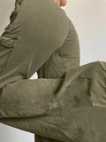 Straight Leg Pocket Cargo Pants- Outfit