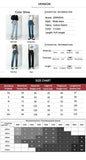 4 Color Streetwear Women's Pants High Waist Jeans Girls Wide Leg Trousers Female Jean Femme Denim Bagge Mom Jeans