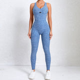 Zingj Adjustable Shoulder Strap Yoga Dance Belly Peach Hip Sports Stretch Tight Suit-Outfit