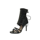 High-Heeled Belt Buckle With Cool Boots Large Size Roman Style Sexy Fine