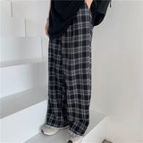 Pants Women Chic Oversize Loose Wide Leg Trousers Ins Retro Teens Harajuku Hip-hop All-match Unisex Streetwear