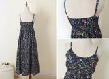 Summer Women Sleeveless Spaghetti Strap Long Dress Mori Girls Beach Floral Dress Retro Dress vestidos longos de