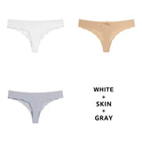 3Pcs/Lot Seamless Panty Set Underwear Female Comfort Intimates Fashion Ladies Low-Rise Briefs Panties Women Sexy
