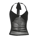 Summer Fashion Trend Women's New Hanging Neck Repair Body Bumping Small