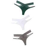 Set Women Sexy Lace Panties Transparent Low-waist Underpant Hollow Out Thong Female Seamless G-string Underwear