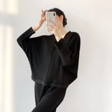 Folded Straight Hair Folded Women's Fashion Autumn Suit Folded Light Luxury Temperament Fashion