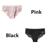 Women's Invisible Underwear Panties Intimate Briefs For Women Sexy Transparent Floral Lace Panties Seamless Panty