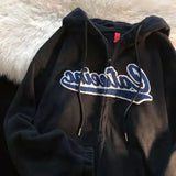 Zingj Sweatshirt Punk Goth Wing Letter Print Hoodies Streetwear Plus Size Jacket Long Sleeve Tops Aesthetic Girls Clothes 211-1-Outfit