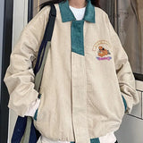 Spring Autumn New Corduroy Jacket Women's Baseball Jacket Korean Harajuku Coat Women Streetwear Gothic Jackets