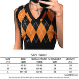 girl Sweater Vest women jumper V Neck pullover Knitted Vests Women y2k Preppy Style Crop Top Autumn 2020 solid