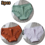 Cotton Panties Women Comfortable Underwears Sexy Middle-Waisted Underpants Female Lingerie Big Size Ladies