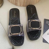 Female Summer House Women's Fashion Casual Korean Sandal Soft Home And Comfort Beach Flat Slippers For Women