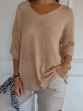 Casual Basic Style Slimming Sleeve Solid