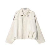 Women's 2025 New Fashion Velvet Texture Jacket Coat