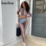 Women Autumn Long Sleeve Printed T Shirt Tops Long Pants Two Piece Set Suit Outfit Wholesale Items 2021 Fall