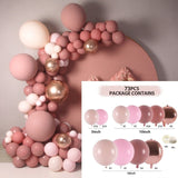 Silver Macaron Birthday Balloon Garland Arch Kit Party Foil Metal Balon Weding Baby Shower Birthday Party Decor Kids
