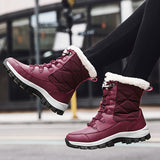 Boots Women's Shoes 2025 New Plus Thick Autumn Winter Women's Boots Sports Leisure Warm Cotton