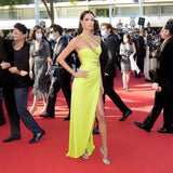 Sexy Bare Back Slim Dress Dress Dress High Quality Dress Women's Slings Showing Thin High Open