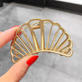 Woman Metal Hair Claws Hair Accessories Chic Barrettes Hair Clips Hairpins Ladies Hairgrip Headwear Girls Ornaments