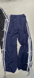 Lace Stripe Bow Trackpants- Outfit
