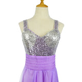 New Bridesmaid Dress Long Sister Skirt Bride Wedding Sequin Dress Performance
