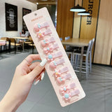 Pcs/Set Girls Cute Cartoon Animals Fruit 5 Cm Hairpins Children Lovely Hair Clips Barrettes Gift Kids Hair Accessories