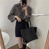 Shirts Women Loose Retro Autumn Long Sleeve Trendy Ladies Blouses All-match Streetwear Female Chic Tops New Fashion