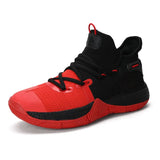Breathable Basketball Shoes Man's Shockproof High Top Sneakers Cushioning Sport Shoes Outdoor Training Jordan Ankle
