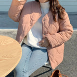 Zingj South Korean Chic New Autumn And Winter Minority Ling Ge Plus Thick Cotton-Padded Clothes Women On Both Sides Wear Lamb Wool Jacket